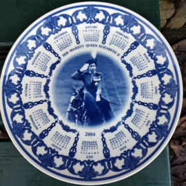 Wedgwood - kalenderbord 2004 - Queen Elizabeth II