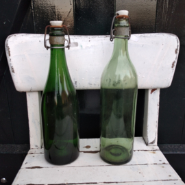 Groene Franse fles met beugel