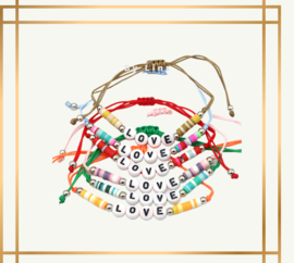Love armband rood