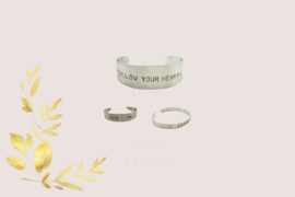 Persoonlijke aluminium armband