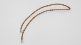Rond gevlochten wikkel armband