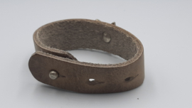 Leren armband met ster