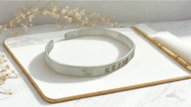 Persoonlijke aluminium armband