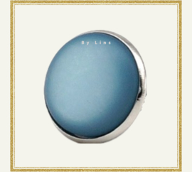 Cabochon slider mat Aegean Blue 12mm