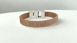 Leren Armband met Eigen Tekst – Stoer, Persoonlijk & Handgemaakt