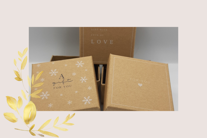 Voorschrijven communicatie Tutor Sieraden (cadeau) doosje "a gift for you" | Cadeau verpakking | By Lins