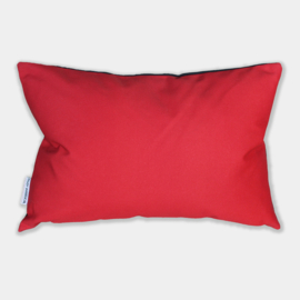 Kussen hoes Verbena Rood Zwart