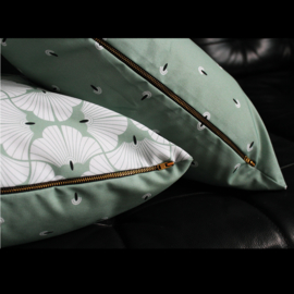 Kussen hoes Art Deco Shells Groen