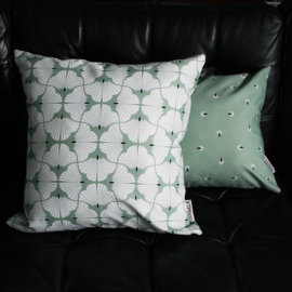 Kussen hoes Art Deco Shells Groen