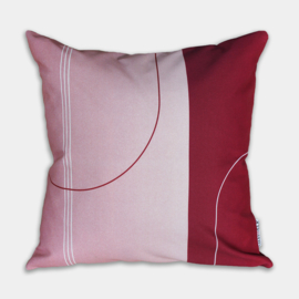 Kussen hoes Bows Roze Cherise