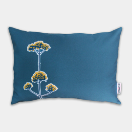 Kussenhoes Verbena Blauw Geel