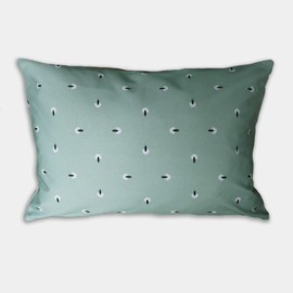 Kussen hoes Art Deco Pins Groen