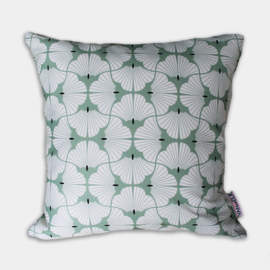 Kussen hoes Art Deco Shells Groen