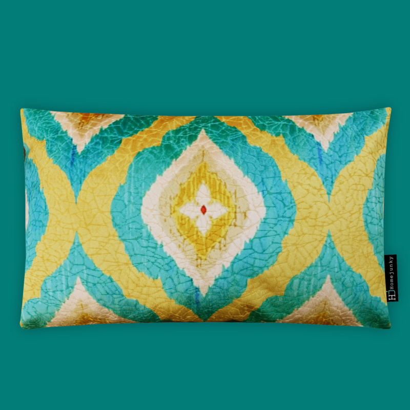 Kussen Hadaya yellow-green 60x40 530