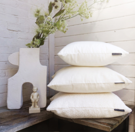300 Pillow Boucle Champaign 50x50