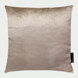 597 Satijn Velours shiny taupe 50x50 cm