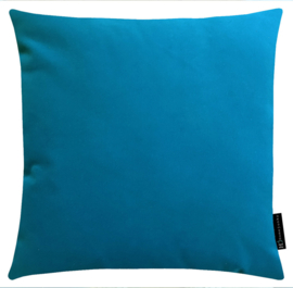 Dekokissen samt sea-blue mit streifen 5234-492 45x45 cm