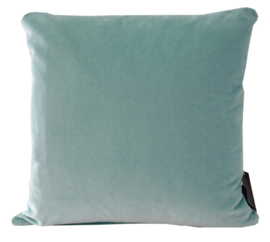 037 Kussen Velvet Frozen Green 45x45