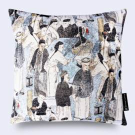 249 Pillow Gobelin Asian Market