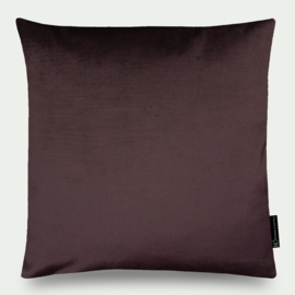 598 Satijn Velours shiny Aubergine 50x50 cm