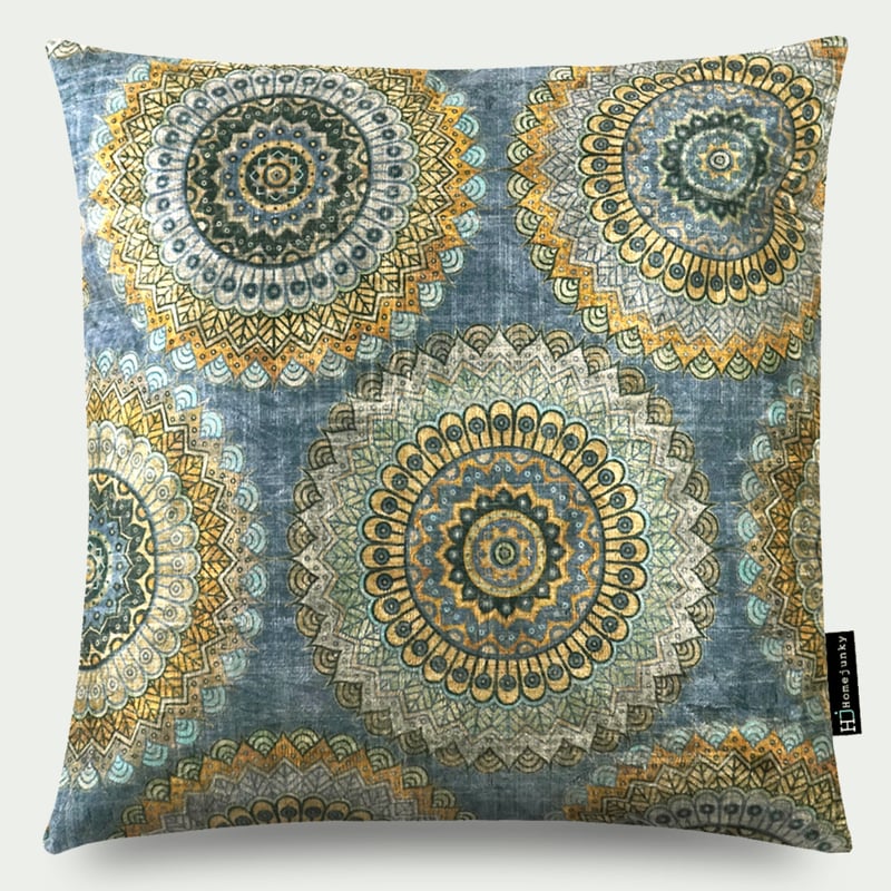 150 Kissen "Mumbay Circles" 45x45
