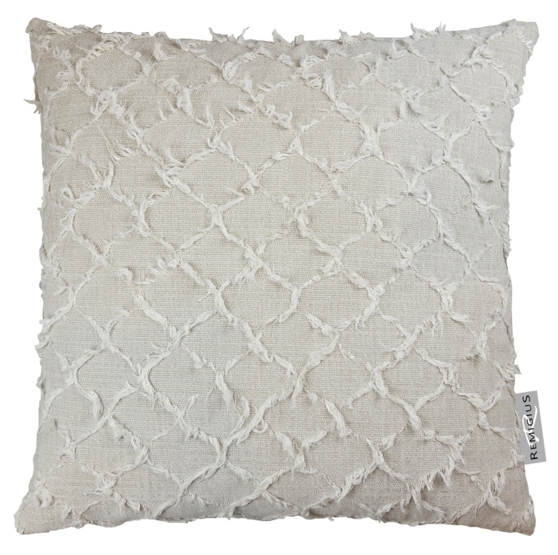 329 Pillow Tropea Sand Sil 55x55