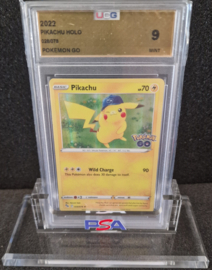Wizards of The Coast - Pokémon - Graded Card Pikachu- Pokemon -GO 028/078 Holo Rare UCG 9-***