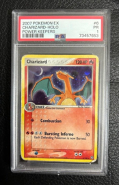The Pokémon Company - Pokémon - Graded Card - Hyper Rare! - Charizard Rev. Foil - Power Keepers - PSA - 2007