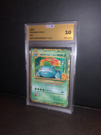 Wizards of The Coast - Pokémon - Graded Card Venusaur Holo 002/025 UCG 10 * THAI EDITION - ULTRA RARE * - 2021