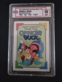 Walt Disney - Impel Disney - Trading card Donald Duck Officer Duck CG 10 - 1992