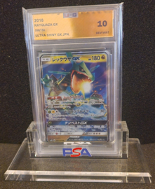 Ryquaza GX RR Japanese Pokemon Card 098/150 SM8b Ultra Shiny GEM MINT UCG 10