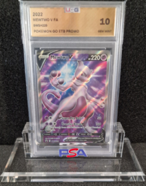Wizards of The Coast - Pokémon - Graded Card UCG 10 - Mewtwo V FA - SWSH229 - PROMO - 2022