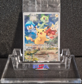Pikachu 027 Stamped SVP EN Pokemon Center Promo Card Scalet Violet ***