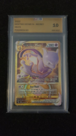 Wizards of The Coast - Pokémon - Graded Card Mewtwo Vstar FA GOLD 086/078 - Pokémon GO - UCG 10 - 2022