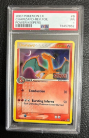 The Pokémon Company - Pokémon - Graded Card - Hyper Rare! - Charizard Rev. Foil - Power Keepers - PSA - 2007