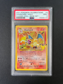 The Pokémon Company - Graded Card PSA 9 MINT Charizard Holo 4/102 Celebrations Classic Collection Pokemon Card