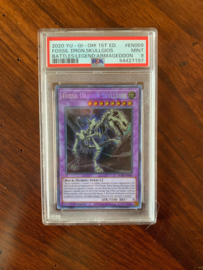 Konami - Yu-Gi-Oh! - Graded Card Fossil Dragon Skullgios 1st Edition PSA 9 #EN009 - 2020