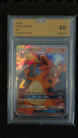 Verborgen loten - Pokémon - Graded Card Charizard GX - UCG 10 - 9/68 - 2019