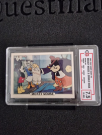 Walt Disney - Impel Disney - Graded Card Mickey Mouse & Donald Duck  - 1982