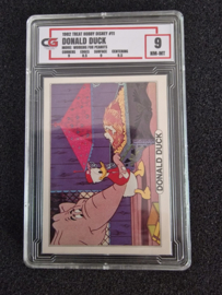 Walt Disney - Impel Disney - Graded Card Donald  CG 9 - 1982