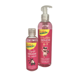 Douchegel Knuffel 250ml + douchegel Sport 100ml - roze