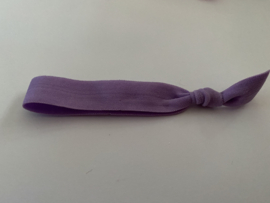 Hair tie / armband paars 1