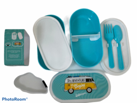 Bento box luchtrommel set