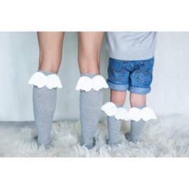 Kniekousen Angels Grey