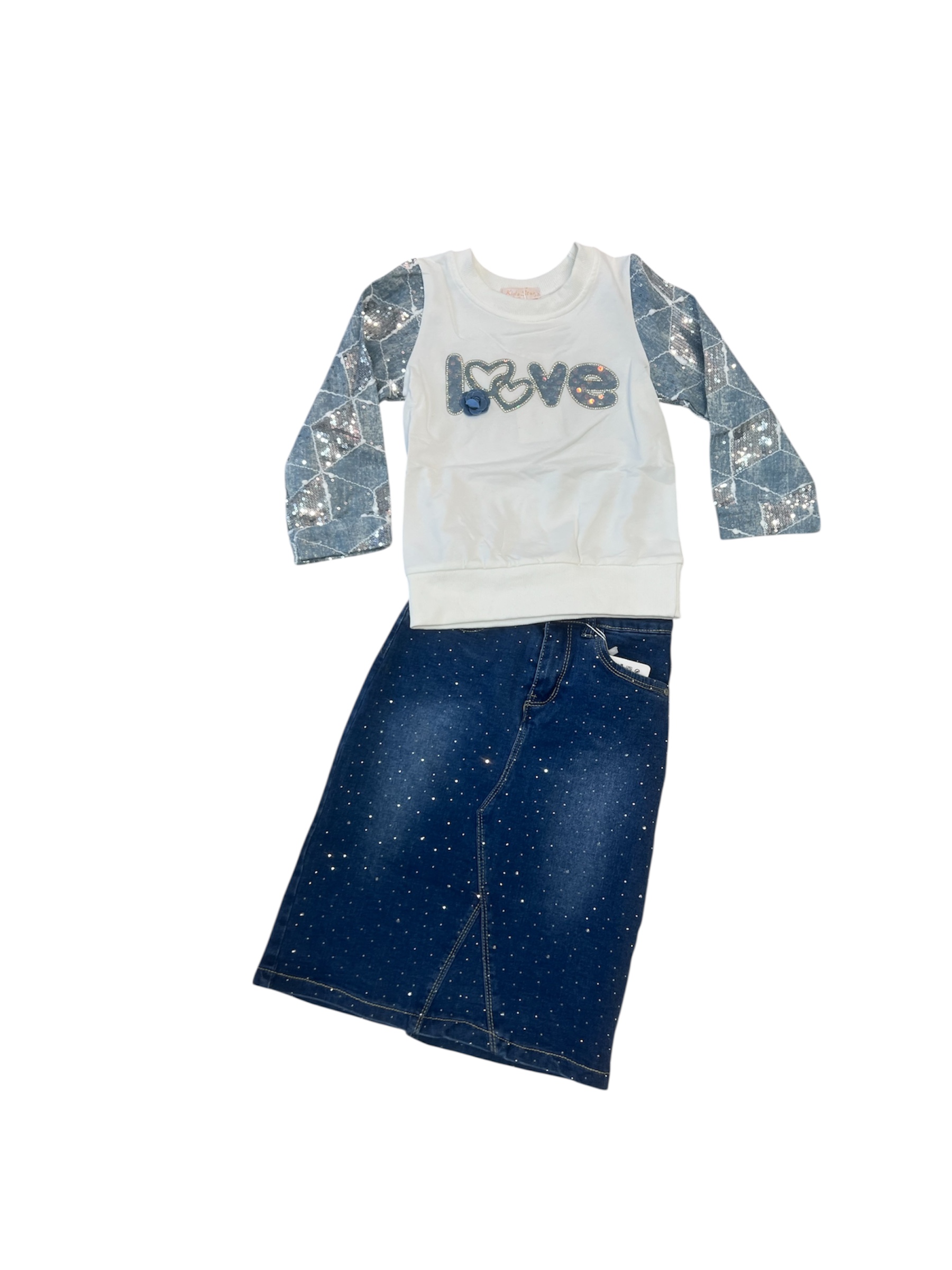‘ Glitter ‘ meisjes Rok.