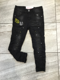 ‘Sander ‘ jongens jeans zwart.