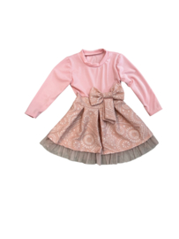' Jenney ' Meisjes jurk roze .