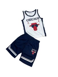 ‘ Chicago  ‘jongens setje Blauw.