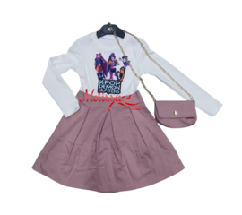 'Roya' meisjes jurk roze .