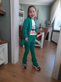 'Linzi ' Flair broek Groen.